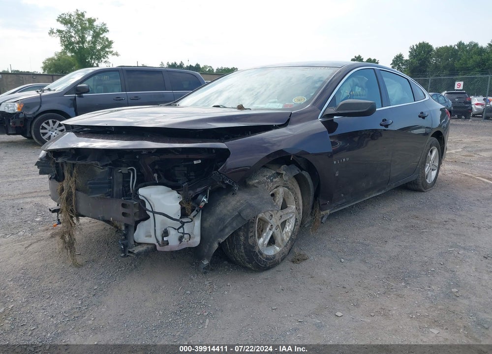 2021 CHEVROLET MALIBU FWD LS VIN: 1G1ZB5ST4MF043306