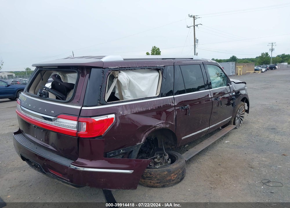 2019 LINCOLN NAVIGATOR L RESERVE VIN: 5LMJJ3LT3KEL10571
