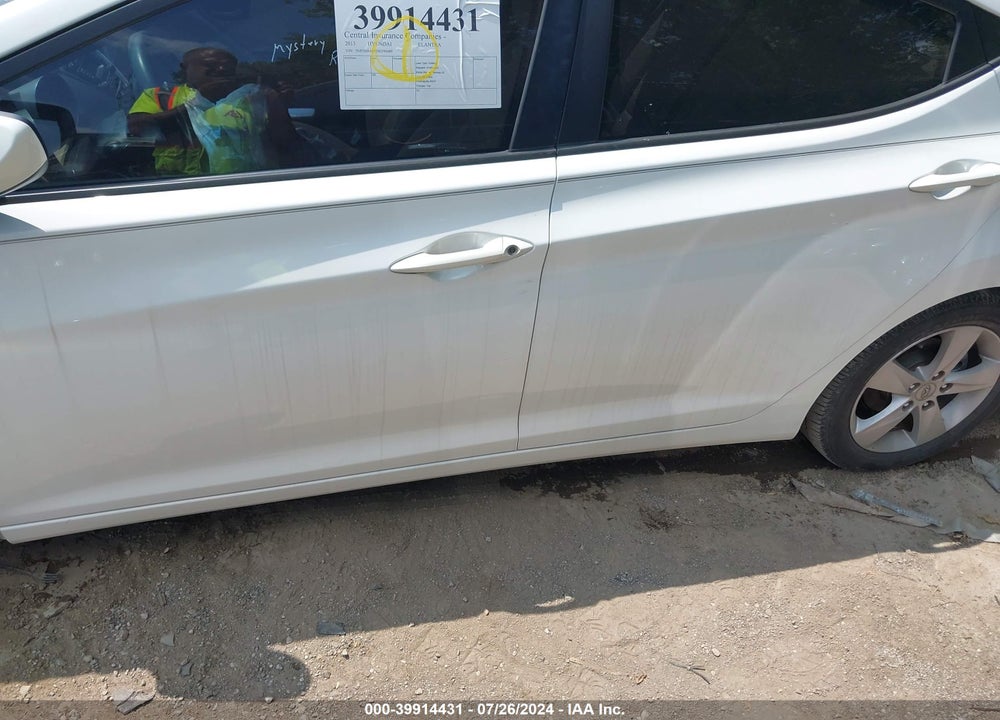 2013 HYUNDAI ELANTRA GLS VIN: 5NPDH4AE0DH394409
