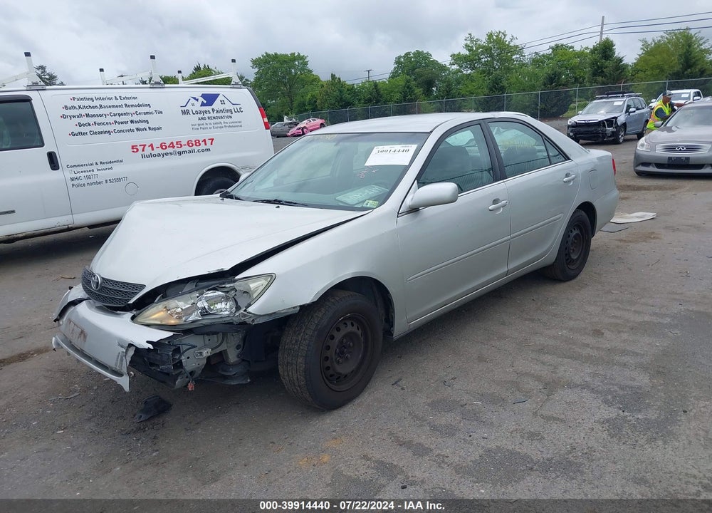 2004 TOYOTA CAMRY LE VIN: 4T1BE32K64U333226
