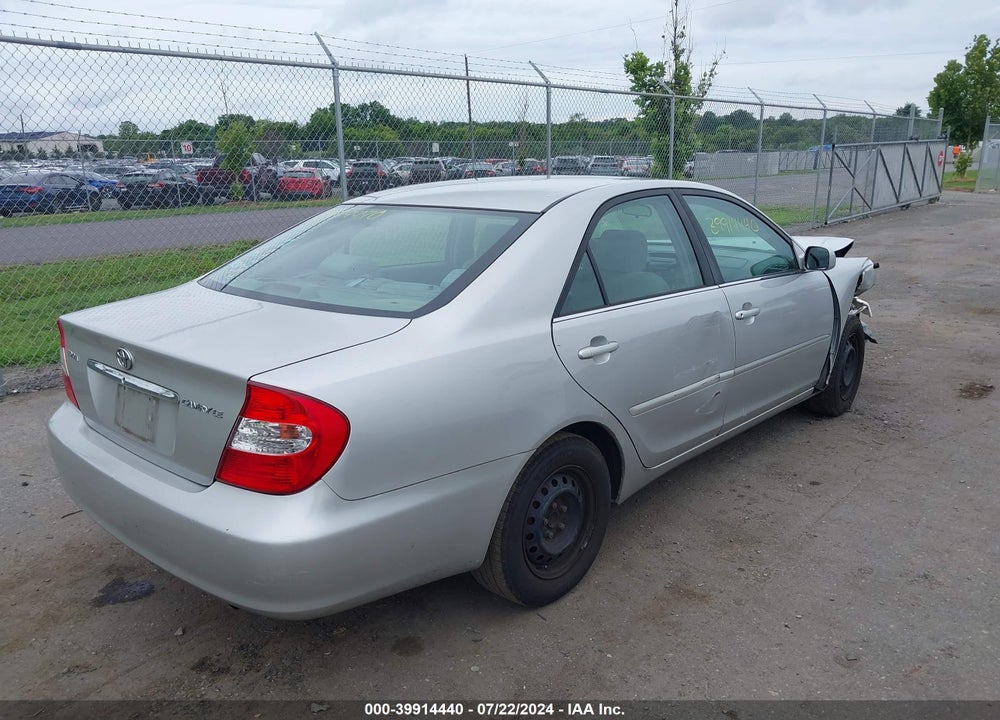 2004 TOYOTA CAMRY LE VIN: 4T1BE32K64U333226