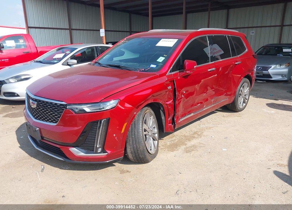 2021 CADILLAC XT6 FWD PREMIUM LUXURY VIN: 1GYKPCRSXMZ213494