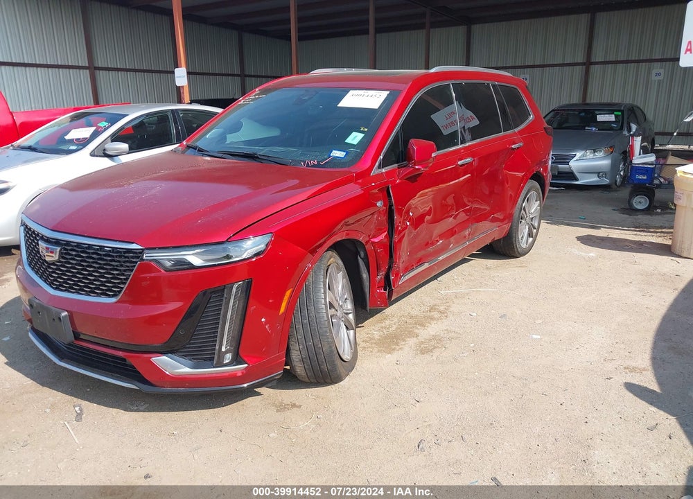2021 CADILLAC XT6 FWD PREMIUM LUXURY VIN: 1GYKPCRSXMZ213494