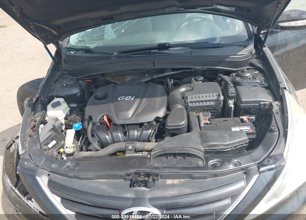 2014 HYUNDAI SONATA GLS VIN: 5NPEB4ACXEH866539