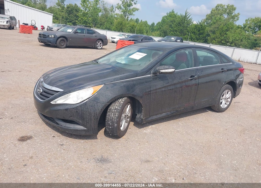 2014 HYUNDAI SONATA GLS VIN: 5NPEB4ACXEH866539