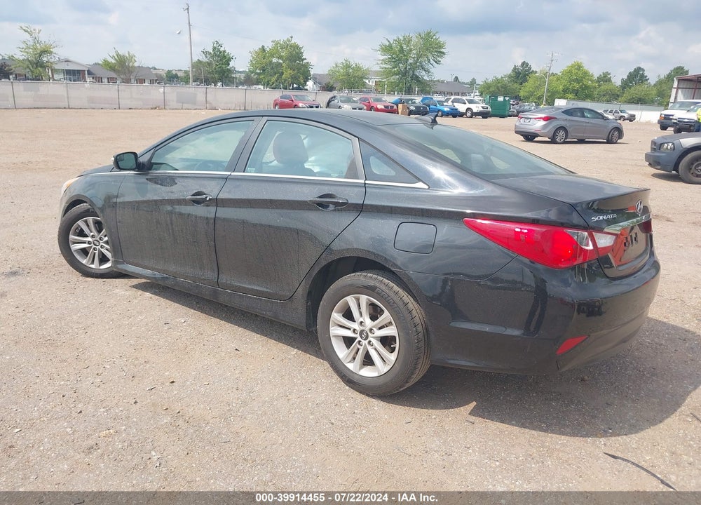 2014 HYUNDAI SONATA GLS VIN: 5NPEB4ACXEH866539