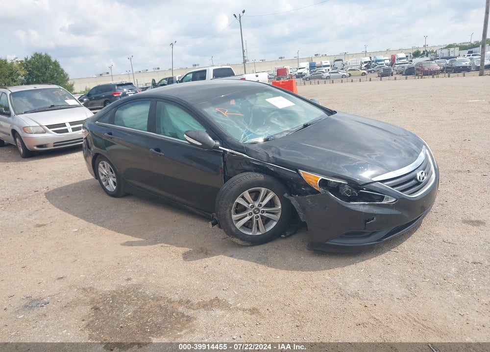 2014 HYUNDAI SONATA GLS VIN: 5NPEB4ACXEH866539