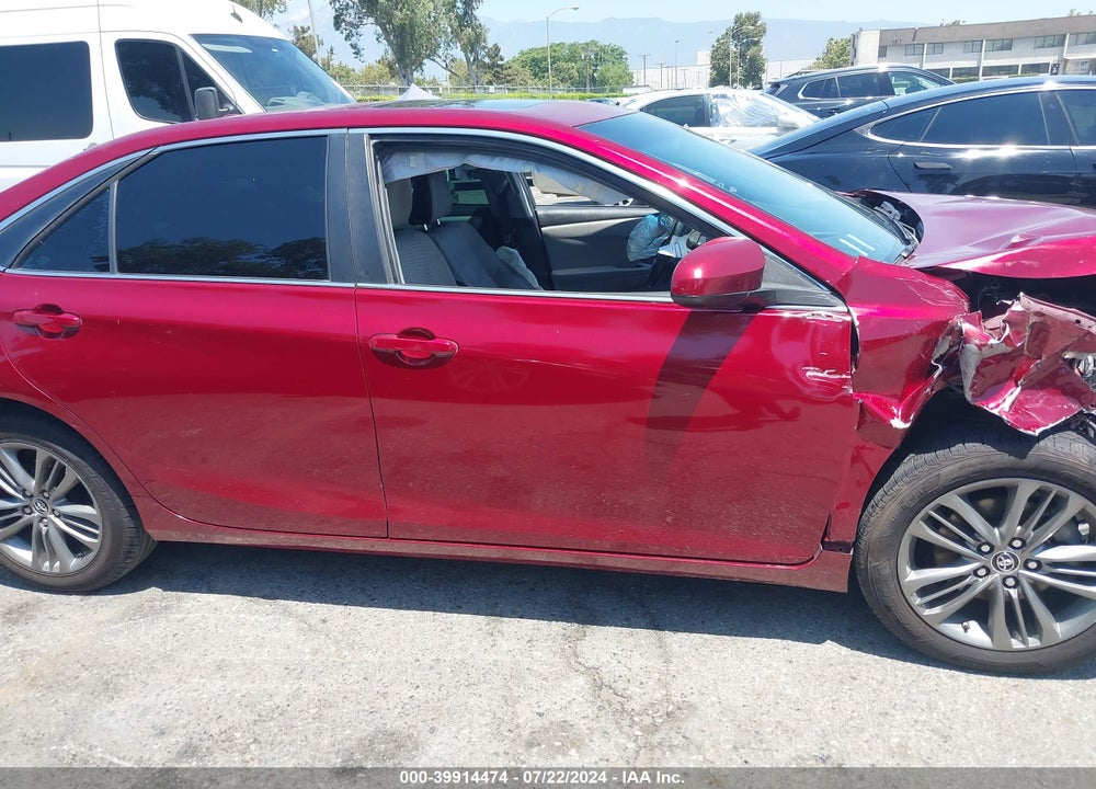 2015 TOYOTA CAMRY SE VIN: 4T1BF1FK9FU900933