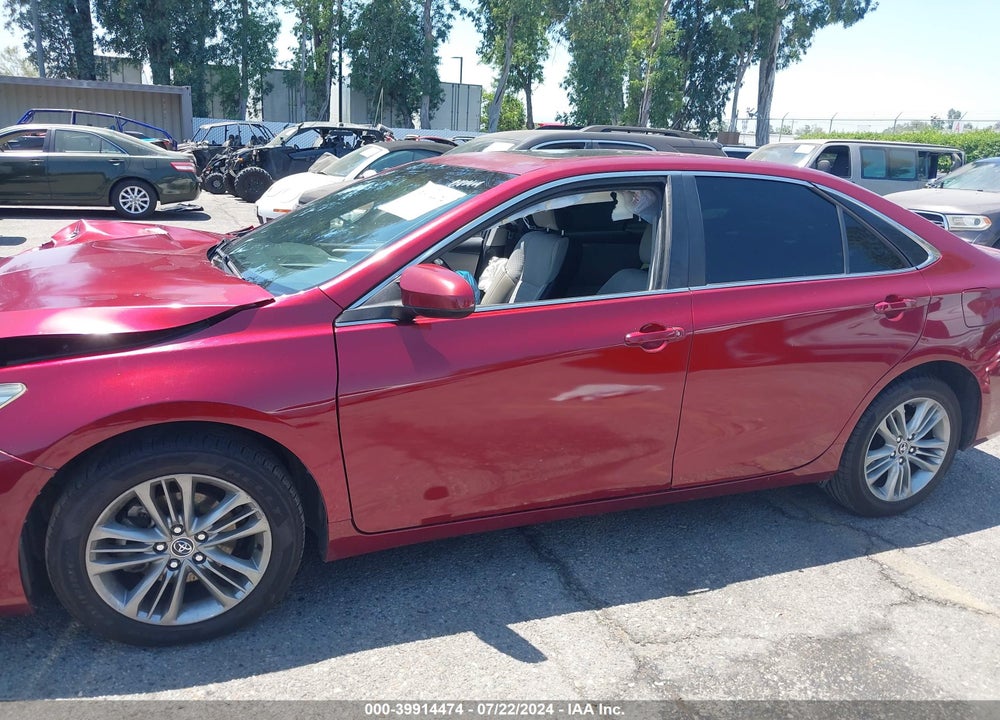 2015 TOYOTA CAMRY SE VIN: 4T1BF1FK9FU900933