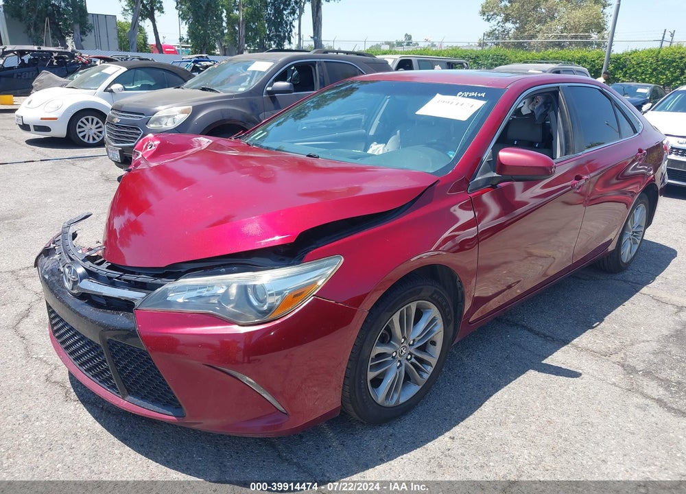 2015 TOYOTA CAMRY SE VIN: 4T1BF1FK9FU900933