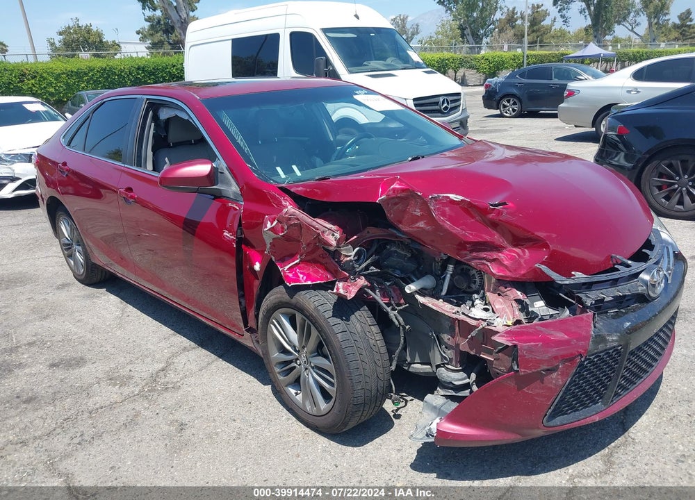 2015 TOYOTA CAMRY SE VIN: 4T1BF1FK9FU900933