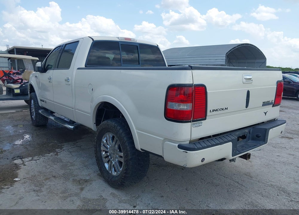2007 LINCOLN MARK LT VIN: 5LTPW16537FJ01012