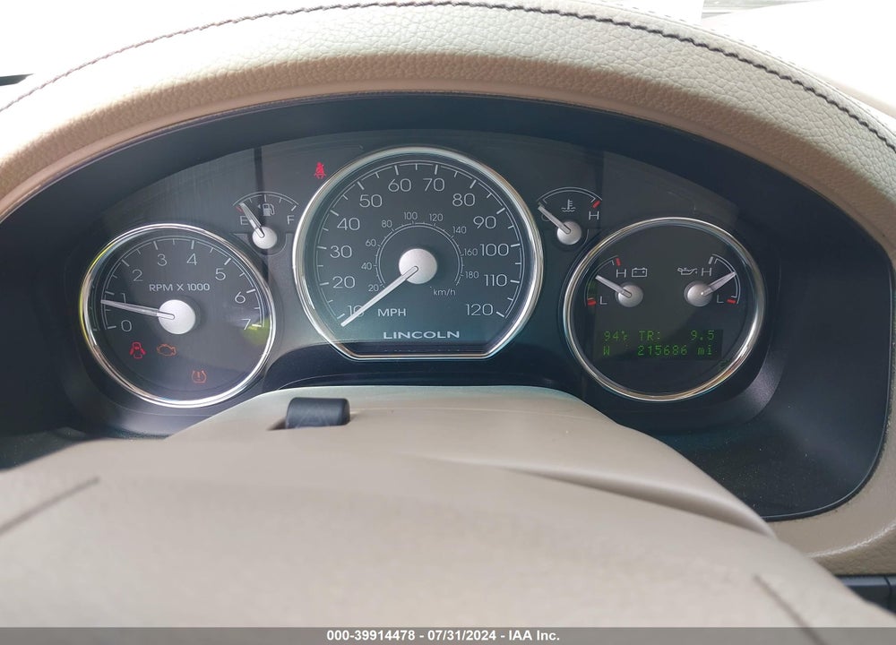 2007 LINCOLN MARK LT VIN: 5LTPW16537FJ01012