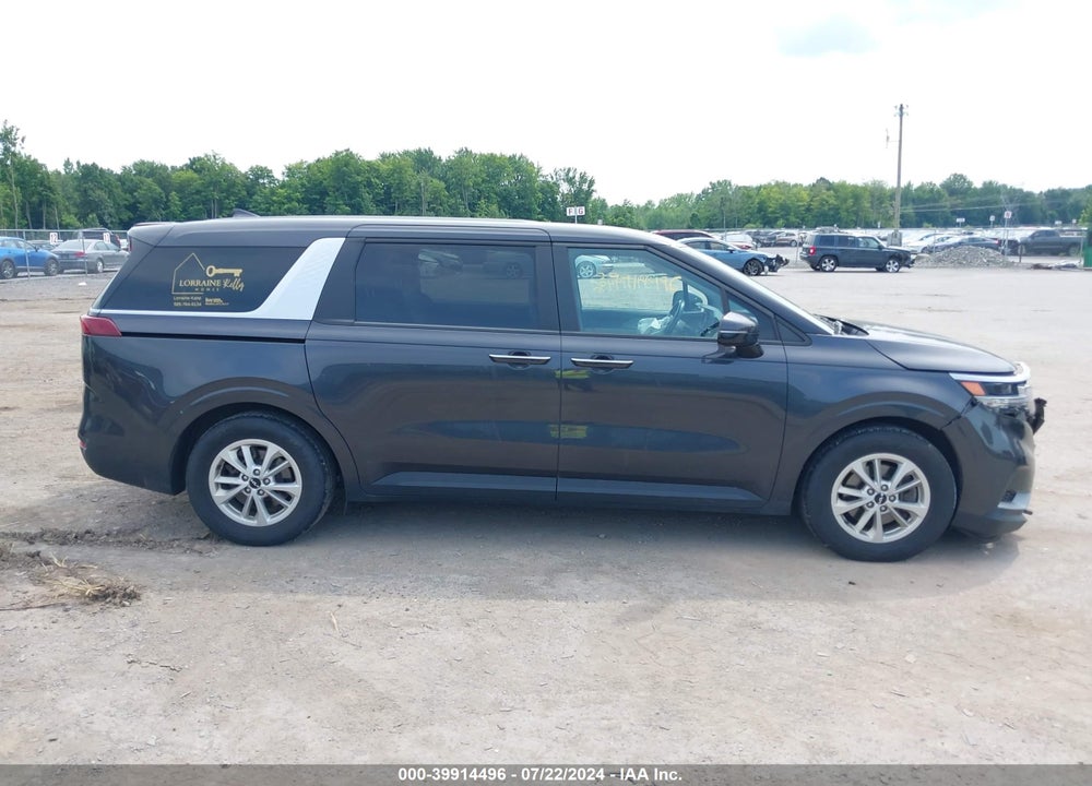 2022 KIA CARNIVAL MPV LX SEAT PACKAGE VIN: KNDNB4H38N6157821