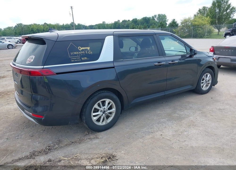 2022 KIA CARNIVAL MPV LX SEAT PACKAGE VIN: KNDNB4H38N6157821
