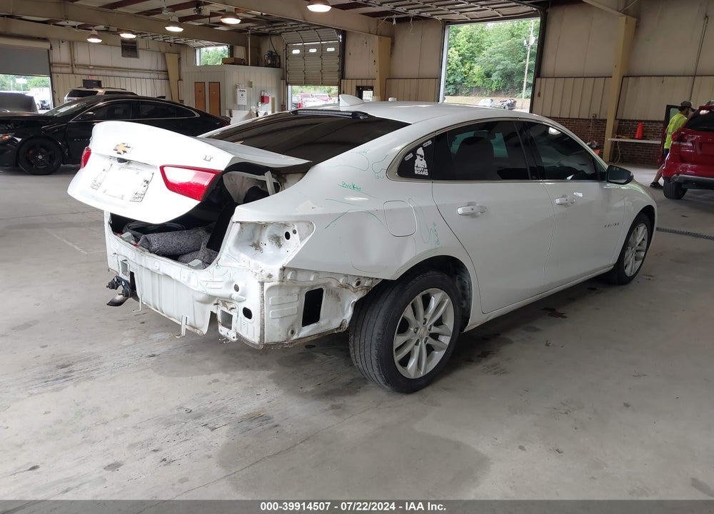 2018 CHEVROLET MALIBU LT VIN: 1G1ZD5ST4JF123050