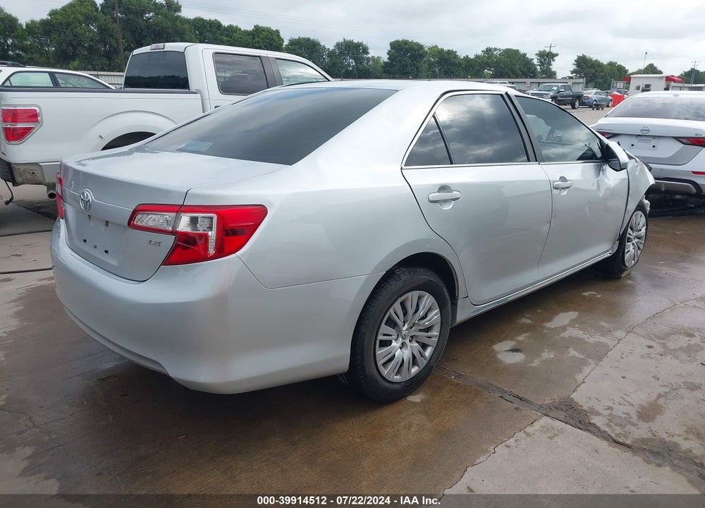 2013 TOYOTA CAMRY LE VIN: 4T1BF1FK1DU288157