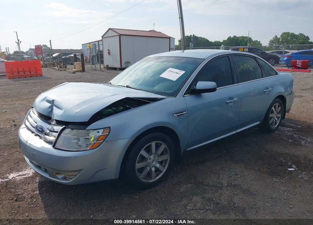 2008 FORD TAURUS SEL VIN: 1FAHP24W18G113375