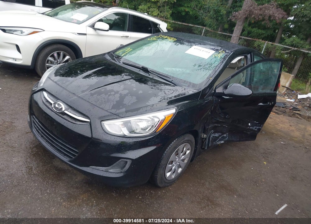 2017 HYUNDAI ACCENT SE VIN: KMHCT4AEXHU287952