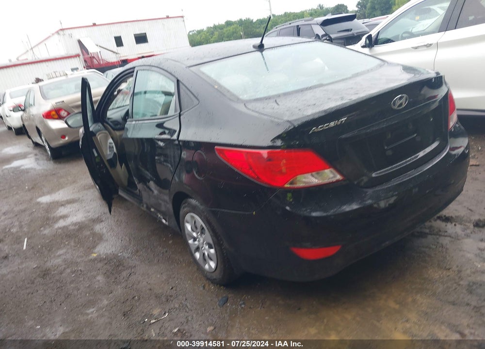 2017 HYUNDAI ACCENT SE VIN: KMHCT4AEXHU287952