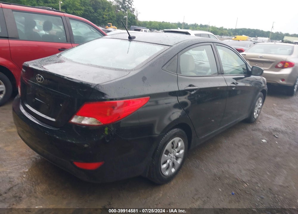 2017 HYUNDAI ACCENT SE VIN: KMHCT4AEXHU287952