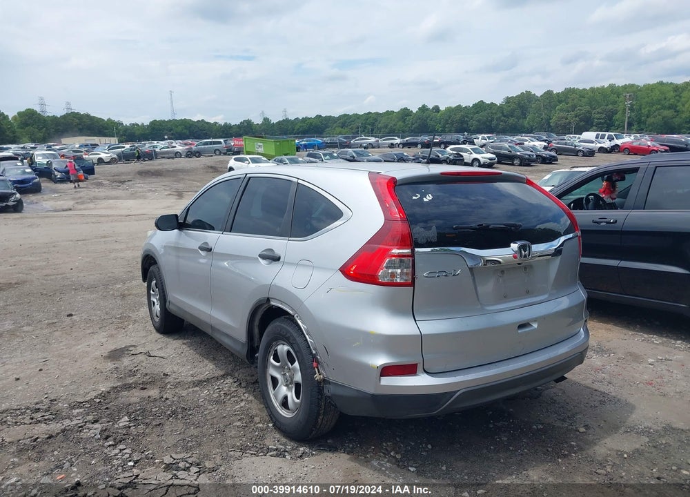 2016 HONDA CR-V LX VIN: 2HKRM3H37GH540860