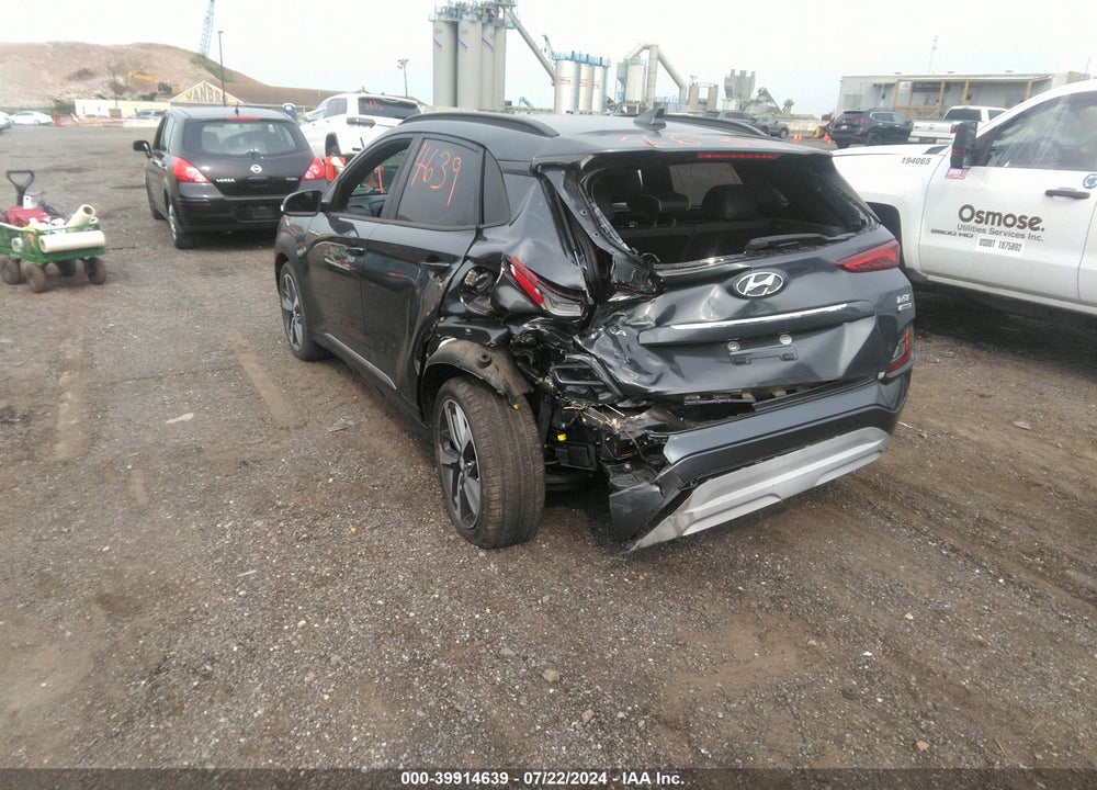 2019 HYUNDAI KONA LIMITED VIN: KM8K3CA54KU394668