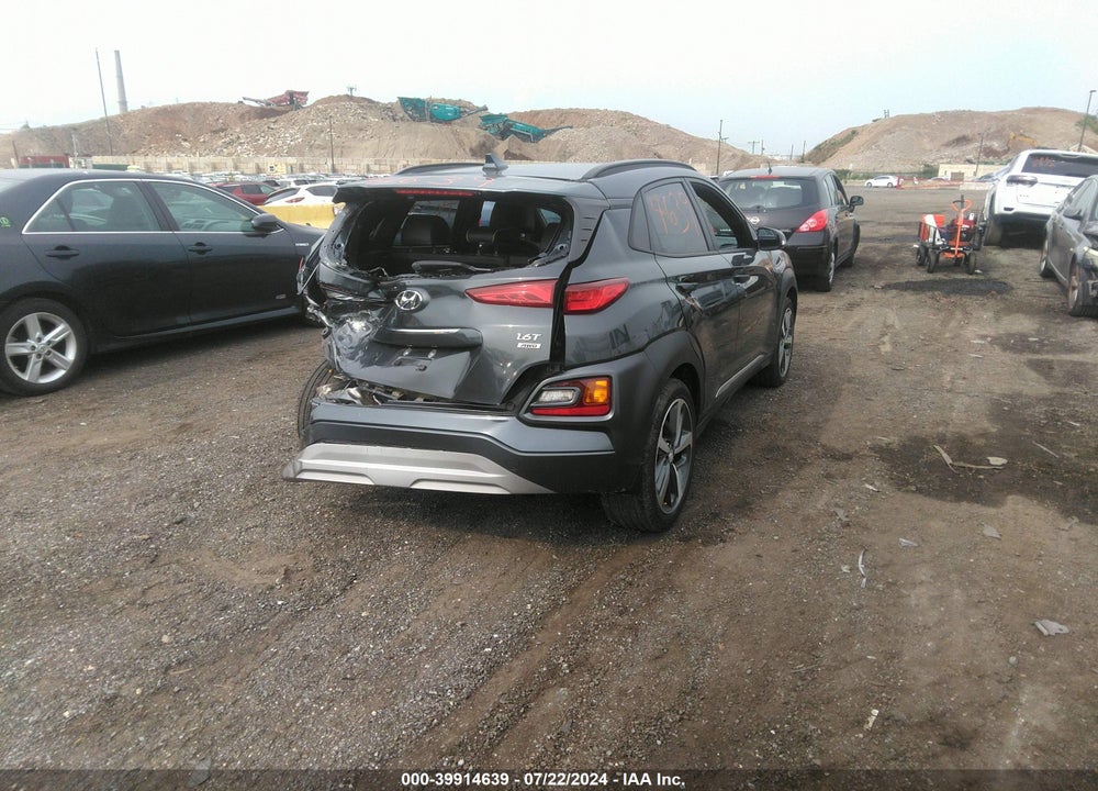 2019 HYUNDAI KONA LIMITED VIN: KM8K3CA54KU394668