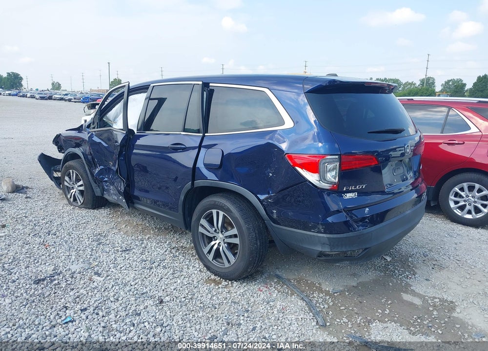 2017 HONDA PILOT EX-L VIN: 5FNYF6H5XHB069537