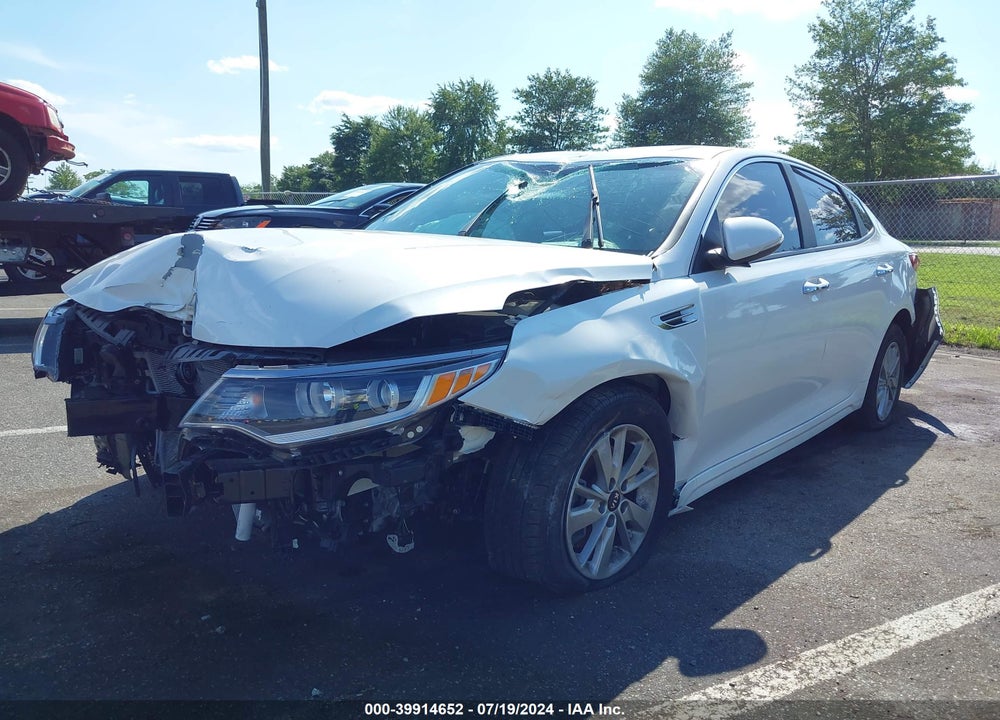 2018 KIA OPTIMA LX VIN: KNAGT4L33J5191496