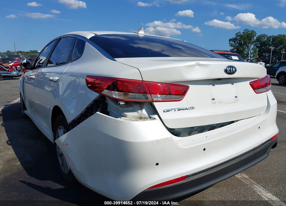 2018 KIA OPTIMA LX VIN: KNAGT4L33J5191496