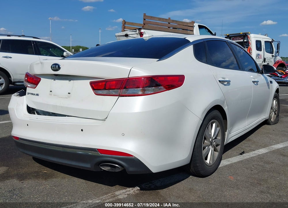 2018 KIA OPTIMA LX VIN: KNAGT4L33J5191496