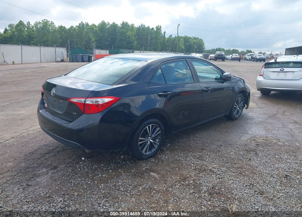 2016 TOYOTA COROLLA LE PLUS VIN: 5YFBURHE8GP423989