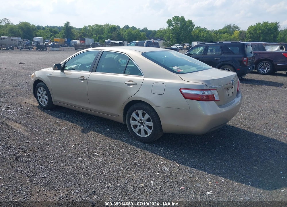 2009 TOYOTA CAMRY HYBRID VIN: 4T1BB46K49U075322