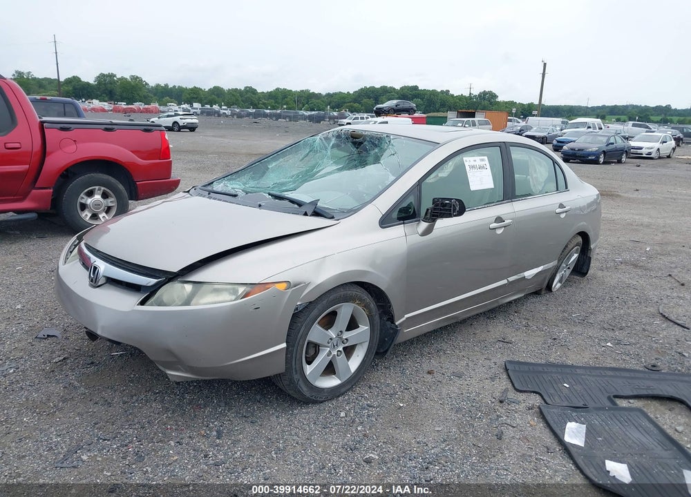 2006 HONDA CIVIC EX VIN: 1HGFA16876L061350