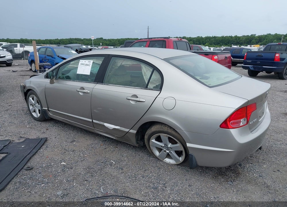 2006 HONDA CIVIC EX VIN: 1HGFA16876L061350