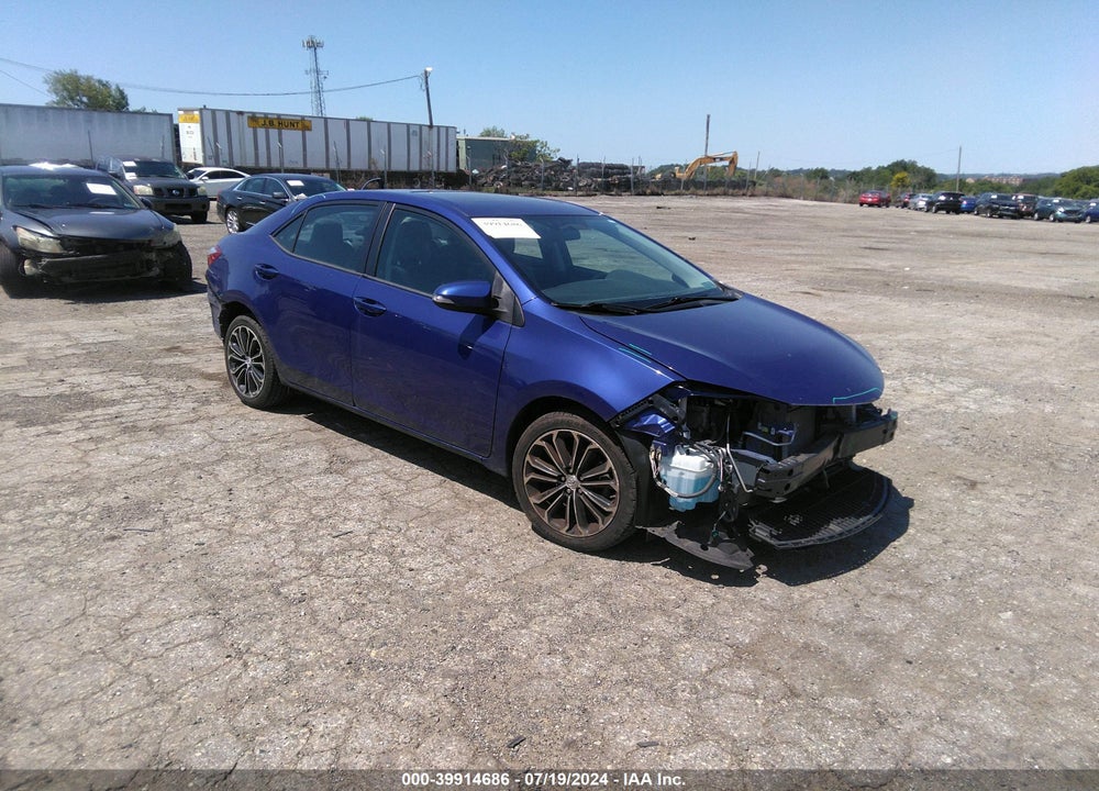 2014 TOYOTA COROLLA S PLUS VIN: 5YFBURHE1EP008770