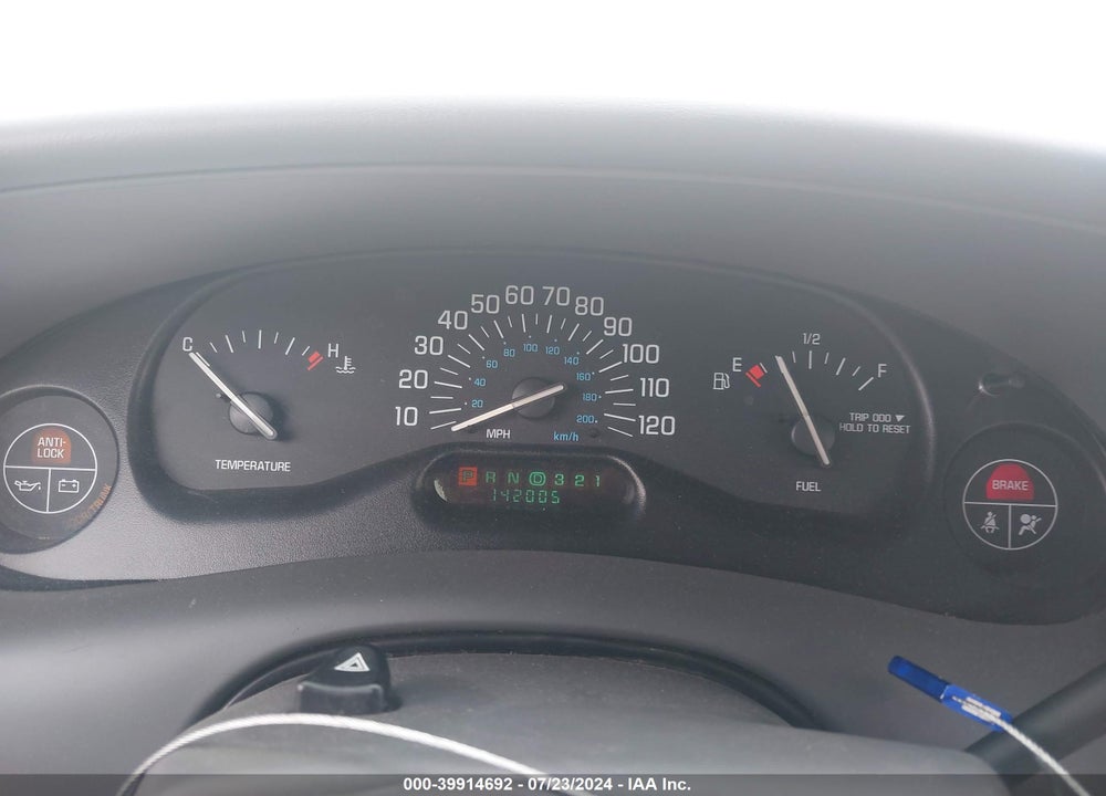2002 BUICK CENTURY CUSTOM VIN: 2G4WS52JX21227223