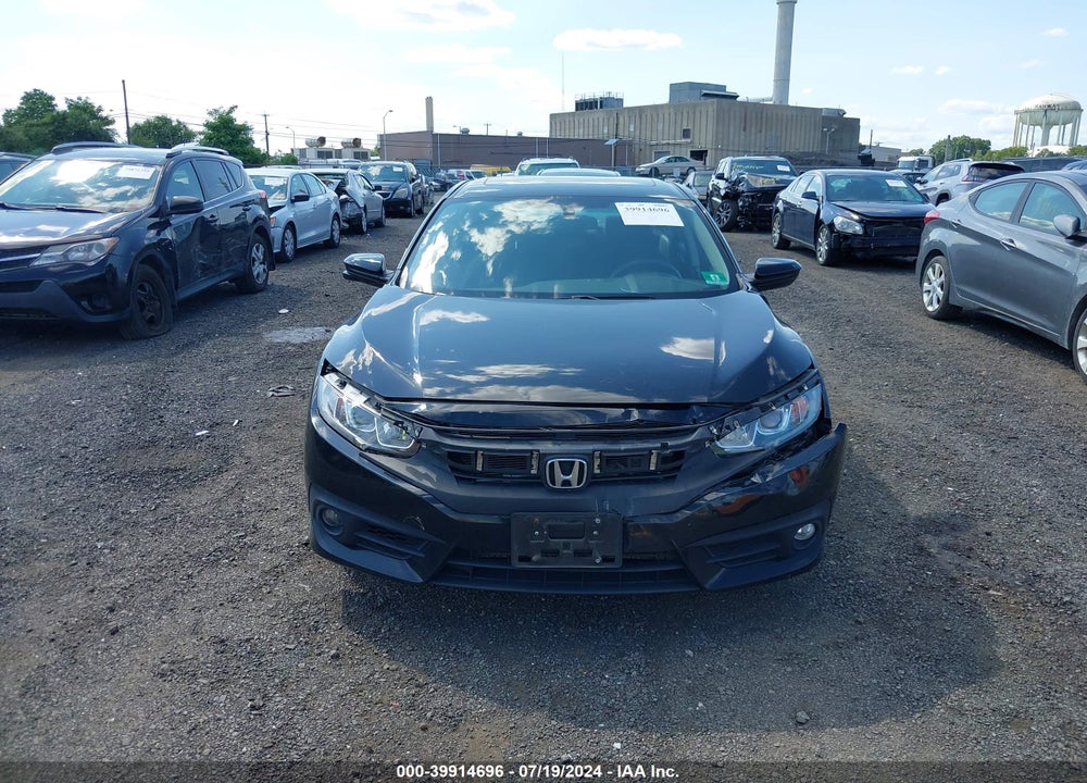 2018 HONDA CIVIC EX-T VIN: JHMFC1F32JX017480