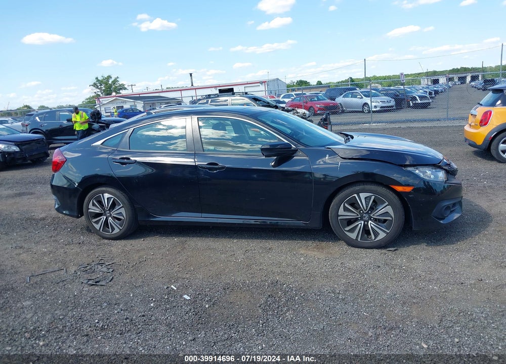 2018 HONDA CIVIC EX-T VIN: JHMFC1F32JX017480