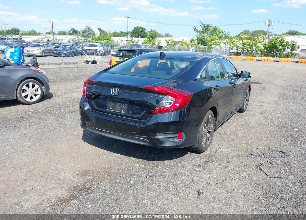 2018 HONDA CIVIC EX-T VIN: JHMFC1F32JX017480