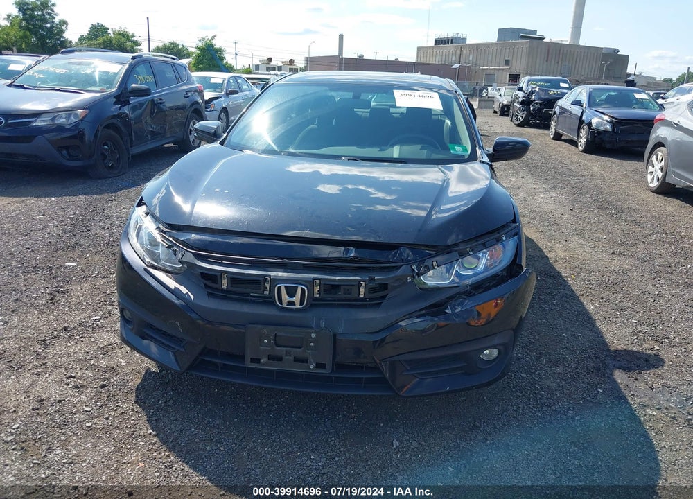 2018 HONDA CIVIC EX-T VIN: JHMFC1F32JX017480