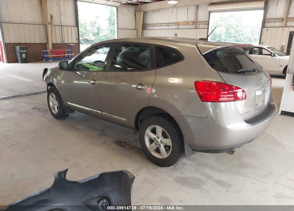 2013 NISSAN ROGUE S VIN: JN8AS5MT8DW034470