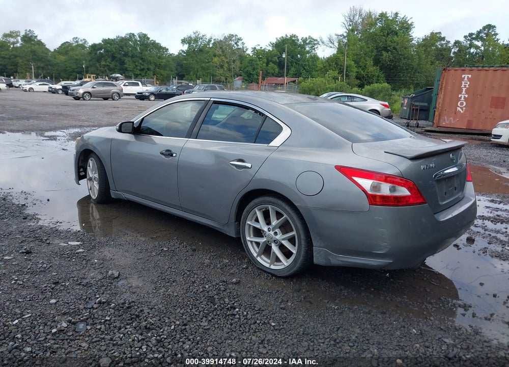 2009 NISSAN MAXIMA 3.5 SV VIN: 1N4AA51E49C801251