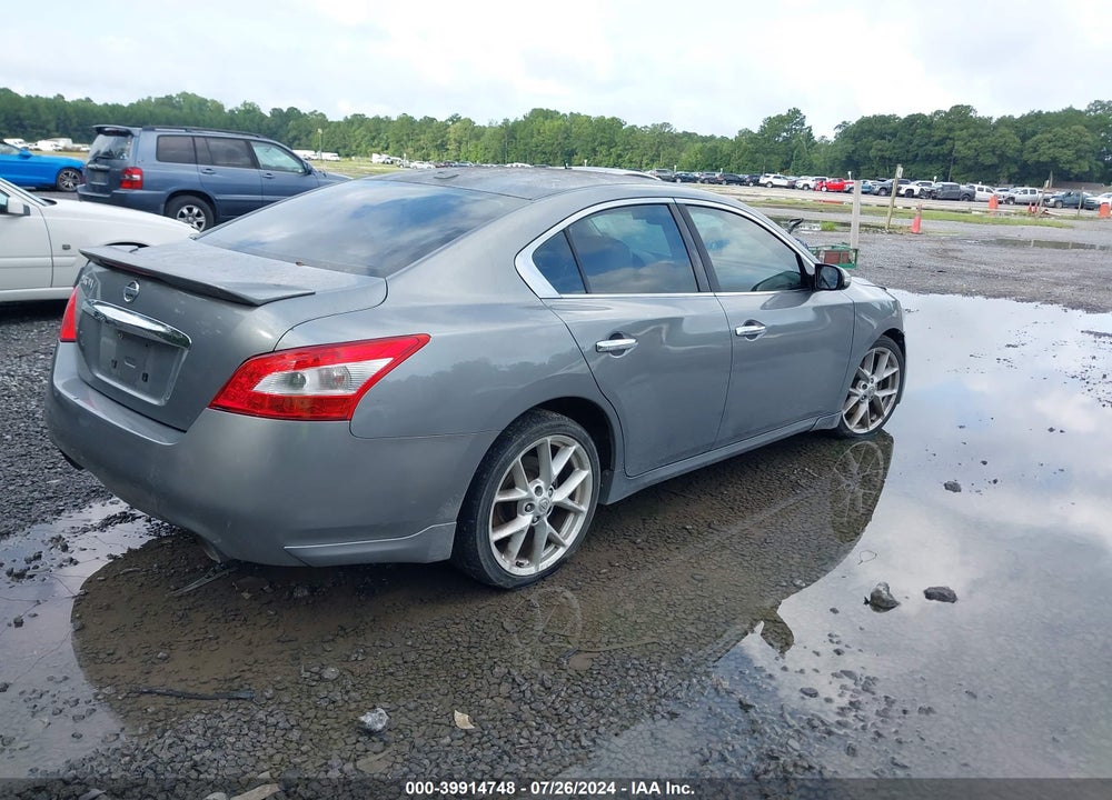 2009 NISSAN MAXIMA 3.5 SV VIN: 1N4AA51E49C801251