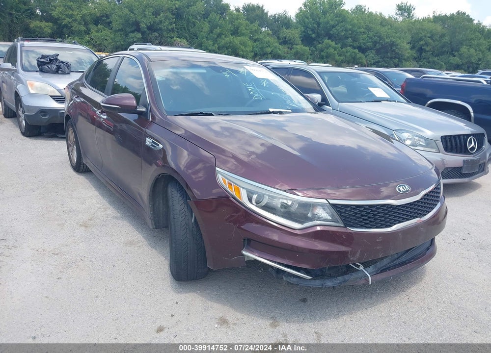 2016 KIA OPTIMA LX VIN: 5XXGT4L38GG106577
