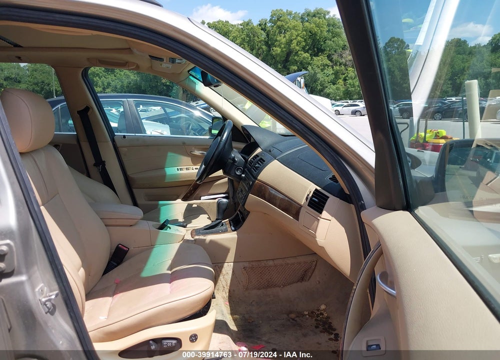 2007 BMW X3 3.0SI VIN: WBXPC93477WF20721