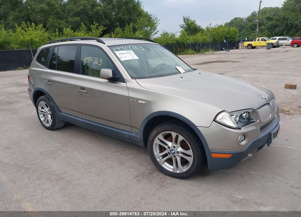 2007 BMW X3 3.0SI VIN: WBXPC93477WF20721
