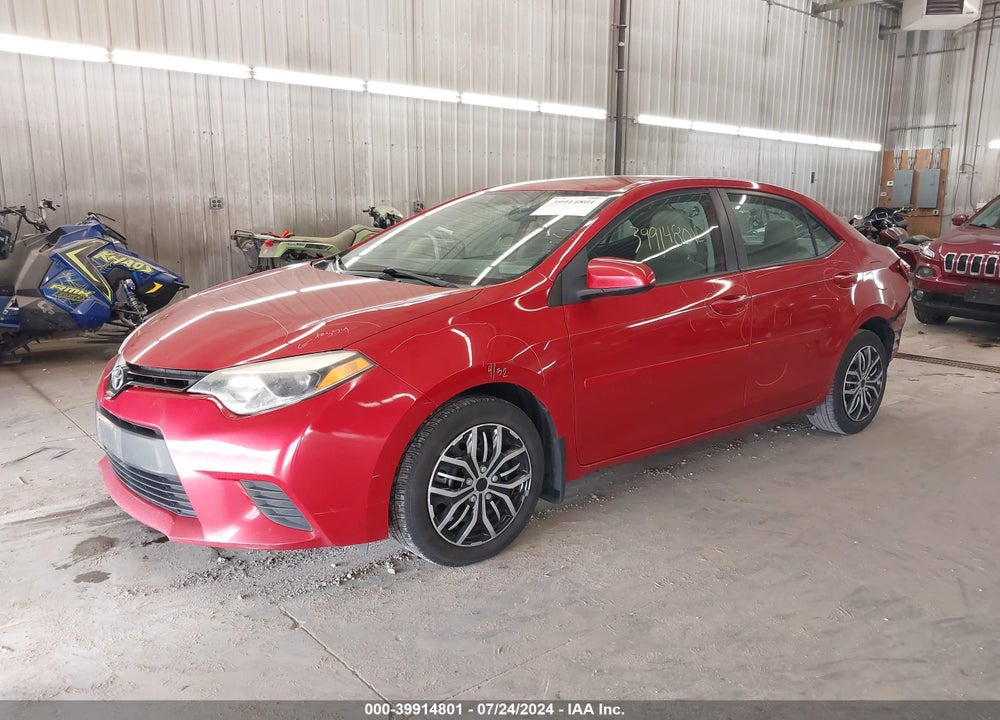 2014 TOYOTA COROLLA LE VIN: 5YFBURHE5EP089532