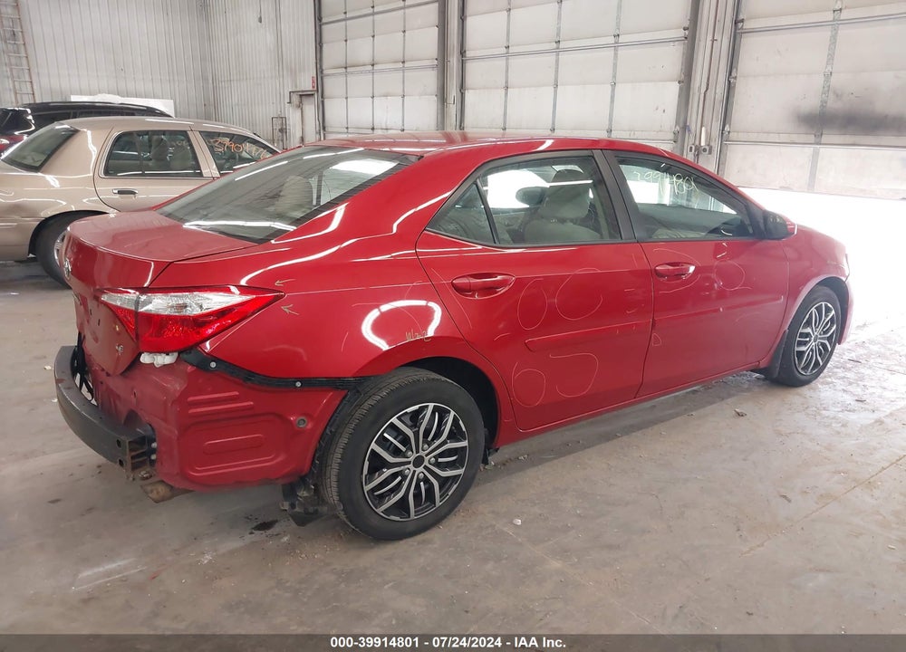 2014 TOYOTA COROLLA LE VIN: 5YFBURHE5EP089532